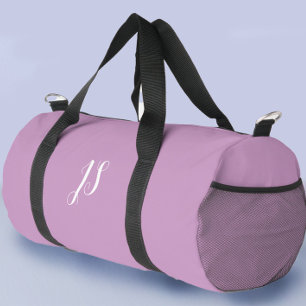 Stylish Purple Womens Custom Travel or Gym Duffle Bag