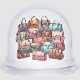 Stylish Purses Snow Globe Chic