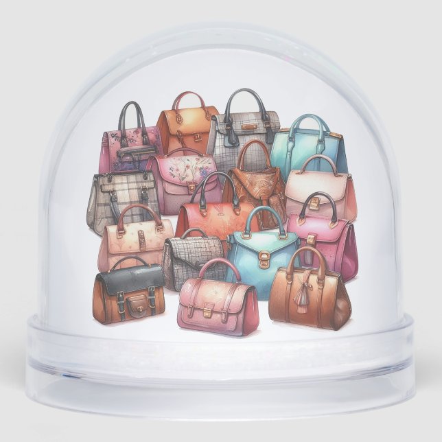 Stylish Purses Snow Globe Chic   (Front)