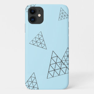 Stylish Pyramid Triangle Shapes Pastel iPhone 11 Case