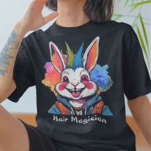 Stylish Rabbit Gifts for Hairdresser Hair Stylist