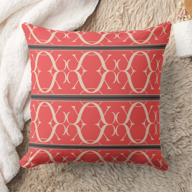 Stylish Red Cushion (Blanket)