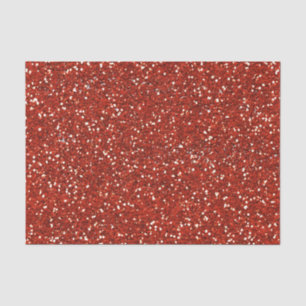 Stylish   Red Glitter Tissue Paper