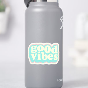 Stylish Retro Good Vibes Colourful Motivational