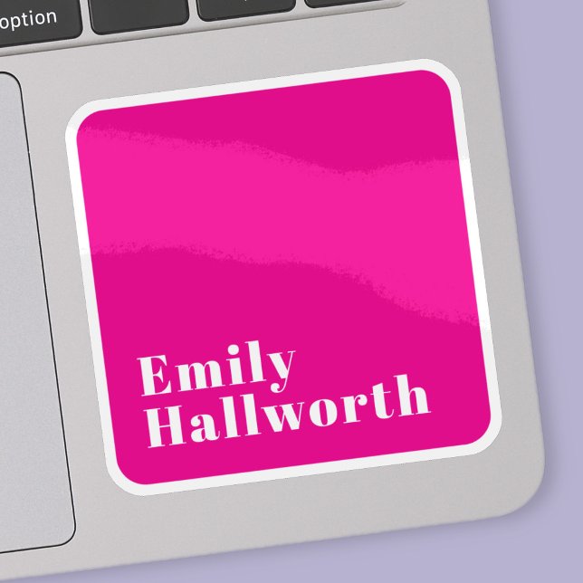 Stylish Retro Modern Lettering | Editable Pink (Creator Uploaded)