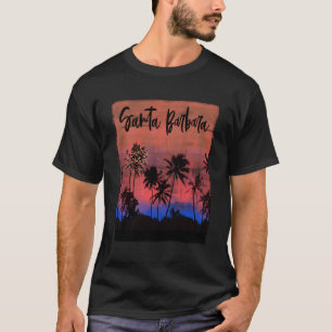 Stylish Retro Santa Barbara T-Shirt