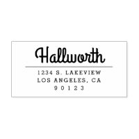 Stylish Return Address or other text