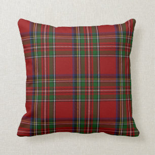 Stylish Royal Stewart Tartan Plaid Pillow