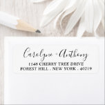 Stylish Script Custom Name & Address<br><div class="desc">Stylish Script Custom Name & Address Return Address Labels.</div>