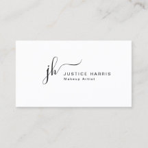 Stylish Script Monogram Modern Professional