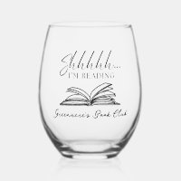 Stylish Shhhhh I'm Reading Personalised Book Club