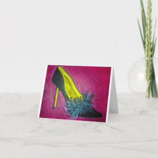 Stylish Shoe Card