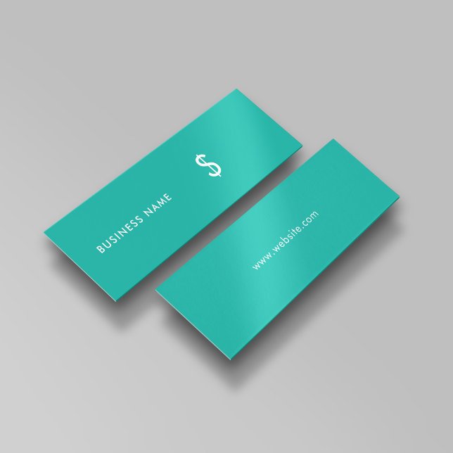 Stylish Simple Modern Turquoise Price Tag (Creator Uploaded)