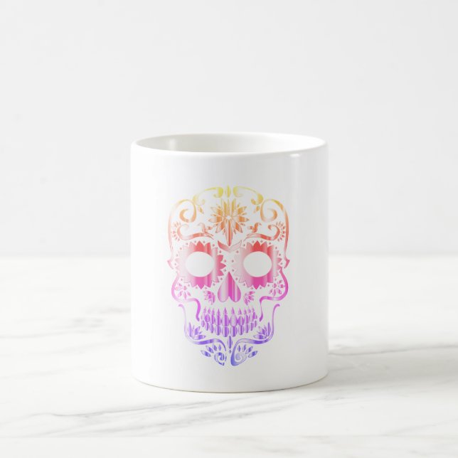 Stylish skull mug (Center)