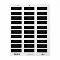 Stylish Sophisticated Black Return Address Label
