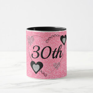 Stylish special birthday mug 30th