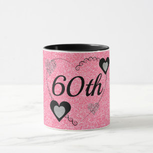 Stylish special birthday mug 60th