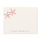 Stylish Starfish Thank You Cards