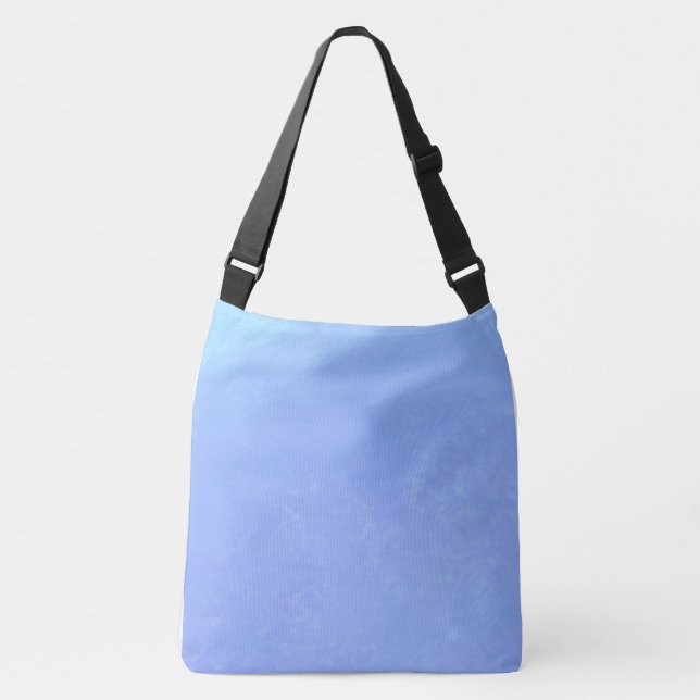 Stylish Storm cloud effect blue Crossbody Bag (Front)