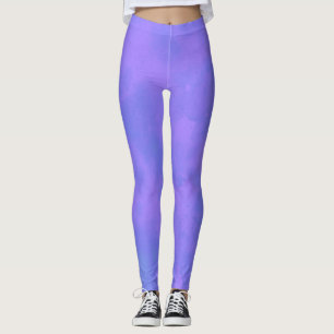 Stylish Storm cloud effect Blue Leggings