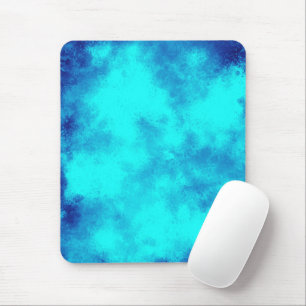 Stylish Storm cloud effect Blue Mouse Mat