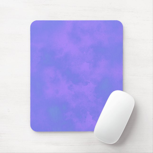 Stylish Storm cloud effect  Blue Mouse Mat (With Mouse)