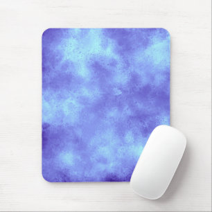 Stylish Storm cloud effect Blue Mouse Mat