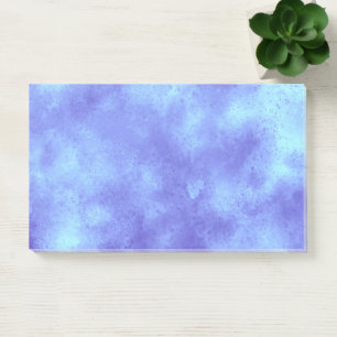 Stylish Storm cloud effect Blue Post-it Notes