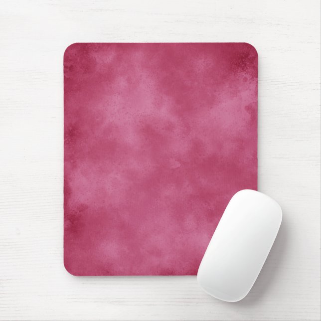Stylish Storm cloud effect Burgundy  Mouse Mat (With Mouse)