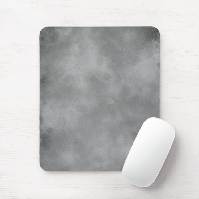 Stylish Storm cloud effect  Grey Mouse Mat (With Mouse)