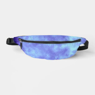 Stylish Storm cloud effect in Blue Bum Bags