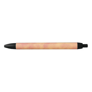 Stylish Storm cloud effect in orange Black Ink Pen