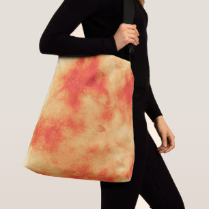 Stylish Storm cloud effect orange Crossbody Bag