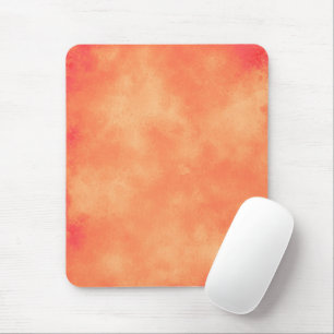 Stylish Storm cloud effect   Orange Mouse Mat