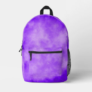 Stylish Storm cloud effect pattern Blueberry Printed Backpack