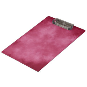 Stylish Storm cloud effect pattern Burgundy Blush Clipboard