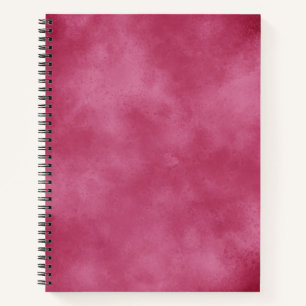 Stylish Storm cloud effect pattern burgundy Notebook