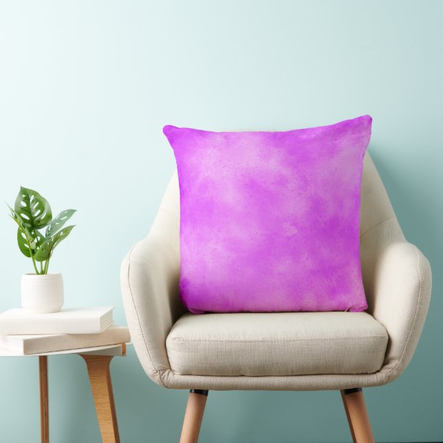 Stylish Storm cloud effect pattern pink purple Cushion (Chair)