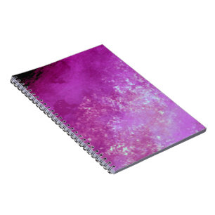 Stylish Storm cloud effect pattern pinky purple Notebook