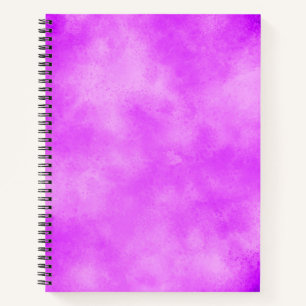 Stylish Storm cloud effect pattern pinky purple , Notebook