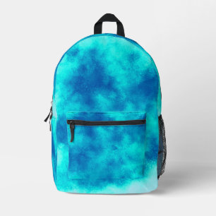 Stylish Storm cloud effect pattern Printed Backpack