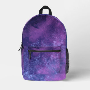 Stylish Storm cloud effect pattern Printed Backpack