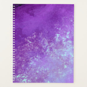 Stylish Storm cloud effect pattern  purple Planner