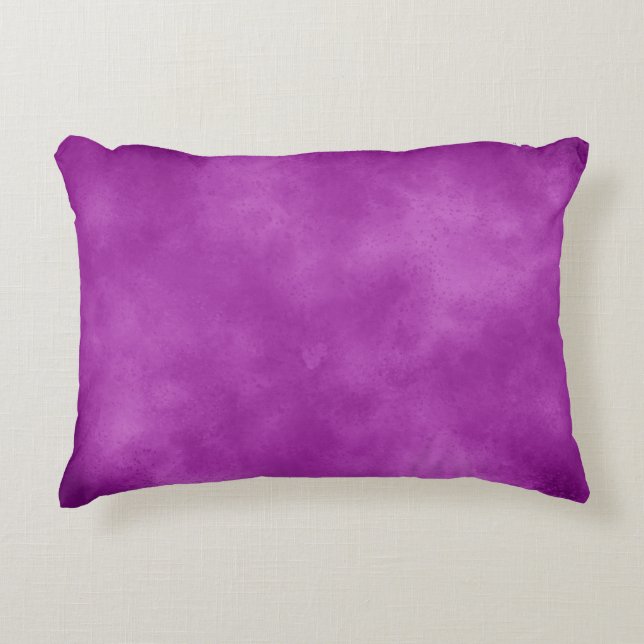 Stylish Storm cloud effect pattern violet  Decorative Cushion (Front)