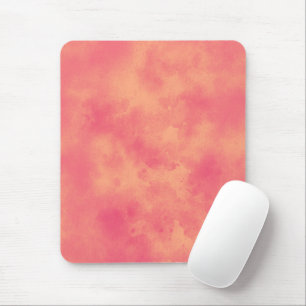 Stylish Storm cloud effect peach Mouse Mat