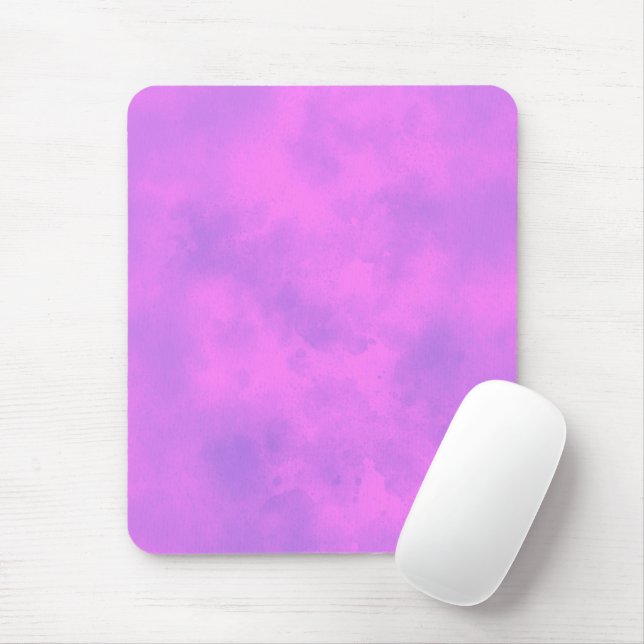 Stylish Storm cloud effect  Pink Mouse Mat (With Mouse)