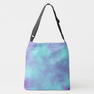 Stylish Storm cloud effect purple blue Crossbody Bag