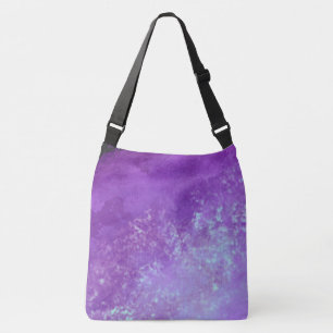 Stylish Storm cloud effect Purple Crossbody Bag