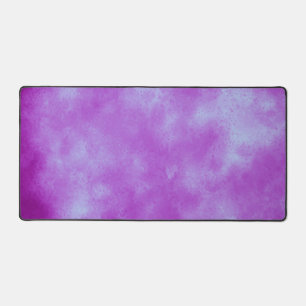 Stylish Storm cloud effect Purple Desk Mat