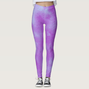 Stylish Storm cloud effect Purple Leggings